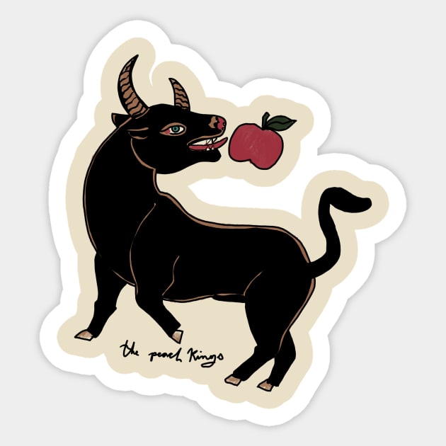 Bull Sticker by ThePeachKings